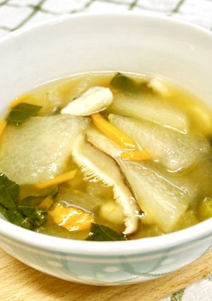 冬瓜の中華スープ@つくば市学校給食-レシピのメイン写真