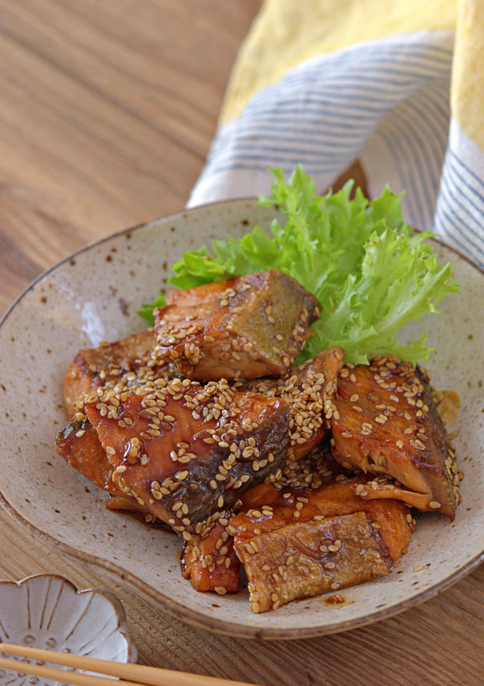 鮭のごま照り焼き-レシピのメイン写真