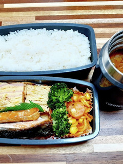 高校生男子お弁当22年10月17日-レシピのメイン写真