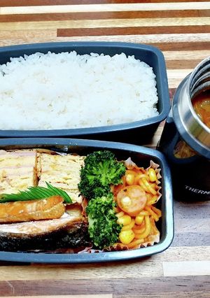 高校生男子お弁当22年10月17日-レシピのメイン写真