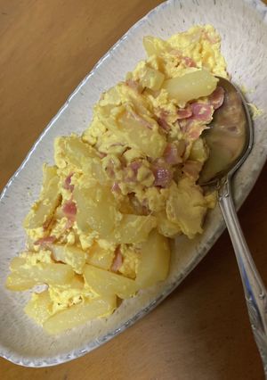 カルボナーラポテト-レシピのメイン写真