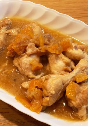 クッキングプロで作る鶏肉のマーマレード煮-レシピのメイン写真