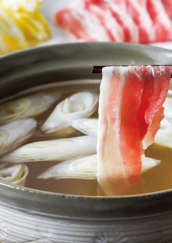 鰹と糀の旨味だしで食べる豚しゃぶ鍋-レシピのメイン写真