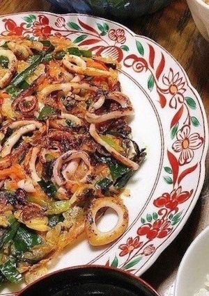 サクッとお米の粉でチヂミ-レシピのメイン写真