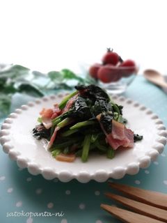 簡単ほうれん草のソテー-レシピのメイン写真