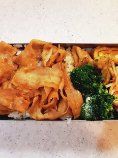 高校生弁当覚え書き83豚おろし醤油弁当-レシピのメイン写真