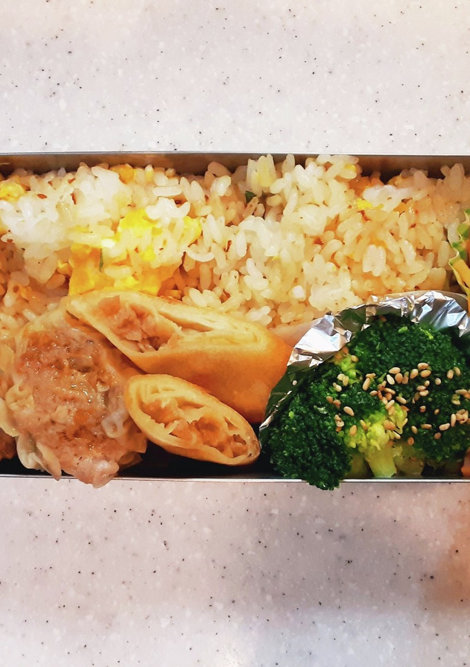 高校生弁当覚え書き84　中華弁当-レシピのメイン写真