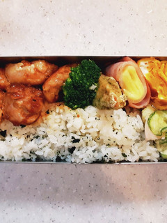 高校生弁当覚え書き89 ワカメご飯-レシピのメイン写真