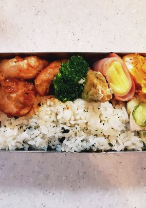 高校生弁当覚え書き89 ワカメご飯-レシピのメイン写真