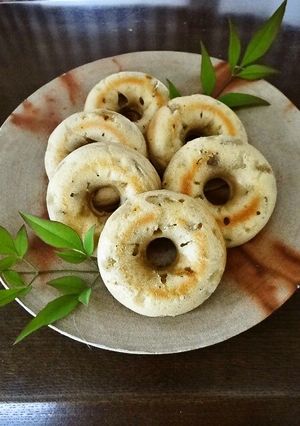 ゴロゴロさつま芋と黒糖の米粉焼きドーナツ-レシピのメイン写真