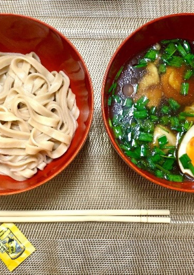 半熟煮卵のう米つけめん-レシピのメイン写真