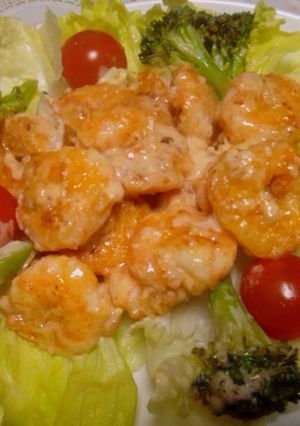 材料少なく簡単海老マヨ-レシピのメイン写真