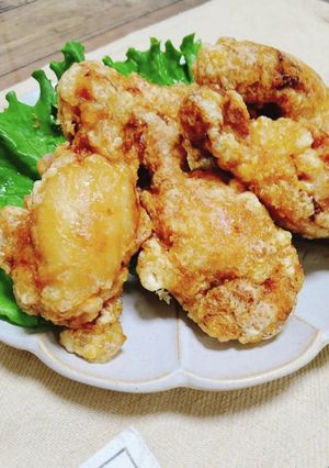 ✿ジューシーな手羽元の唐揚げ✿-レシピのメイン写真