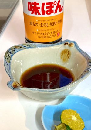お鍋に！何でもいいよ。柑橘類をポン酢に！-レシピのメイン写真
