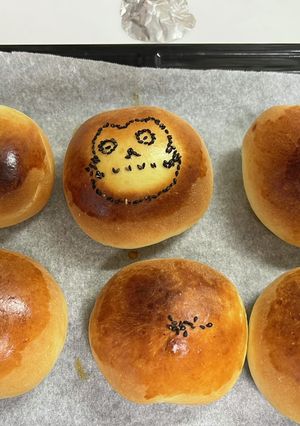 ピーナッツ餡パン-レシピのメイン写真