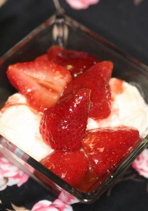 ☆ゴージャス☆バルサミコいちごソース☆-レシピのメイン写真