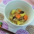 【学校給食】色とりどりの吹き寄せおこわ