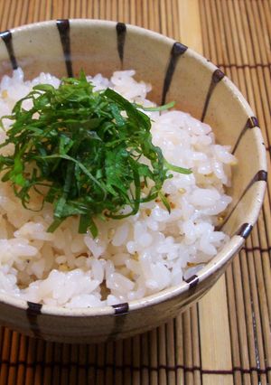 ほんの～りピンク✿梅酢の炊き込みご飯-レシピのメイン写真