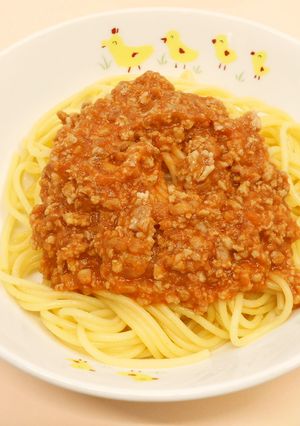 保育園給食★ミートソーススパゲッティ-レシピのメイン写真