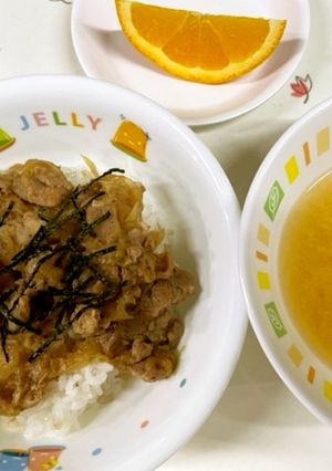 帯広葵学園「豚丼」-レシピのメイン写真