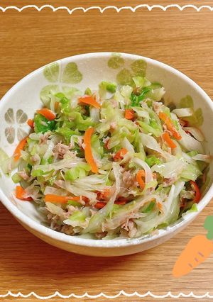 我が家の給食サラダ-レシピのメイン写真
