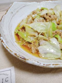 ✿生姜が香る♬キャベツの肉味噌炒め✿-レシピのメイン写真