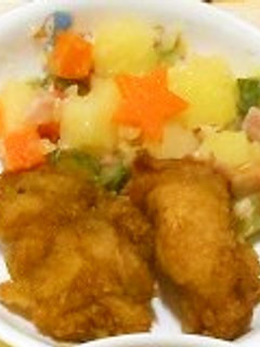 保育園給食★フライドチキン-レシピのメイン写真