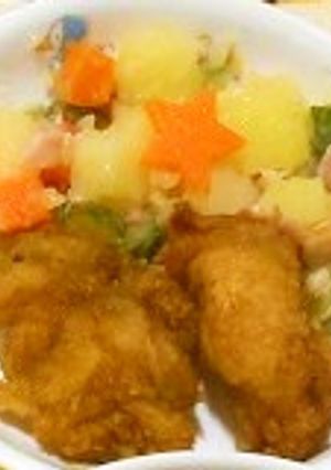 保育園給食★フライドチキン-レシピのメイン写真