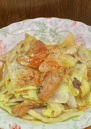 キャベツのサバ缶炒め-レシピのメイン写真