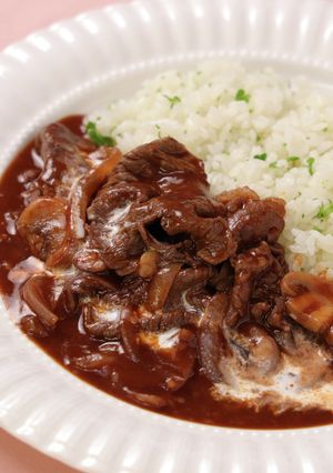 赤ワインハッシュドビーフ-レシピのメイン写真
