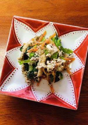 ちょっと中華風な白和え-レシピのメイン写真