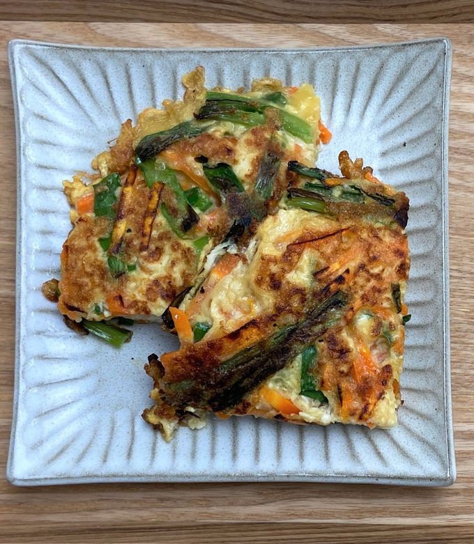 糖質オフ！豆腐チヂミ-レシピのメイン写真