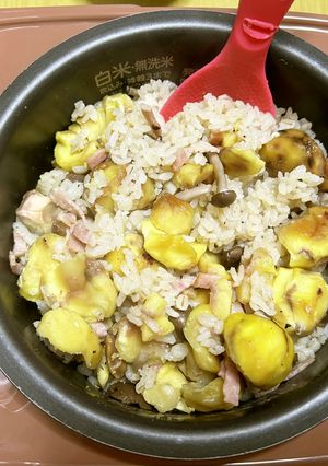 MrsWongちのバター醤油栗ご飯-レシピのメイン写真