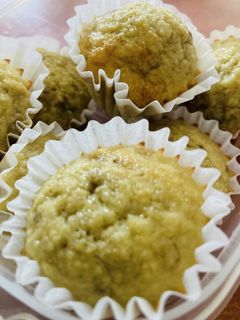 米粉とオートミールのバナナカップケーキ-レシピのメイン写真