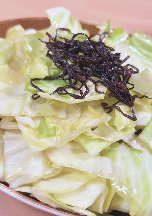 即完成！✩居酒屋 定番お通しキャベツ-レシピのメイン写真