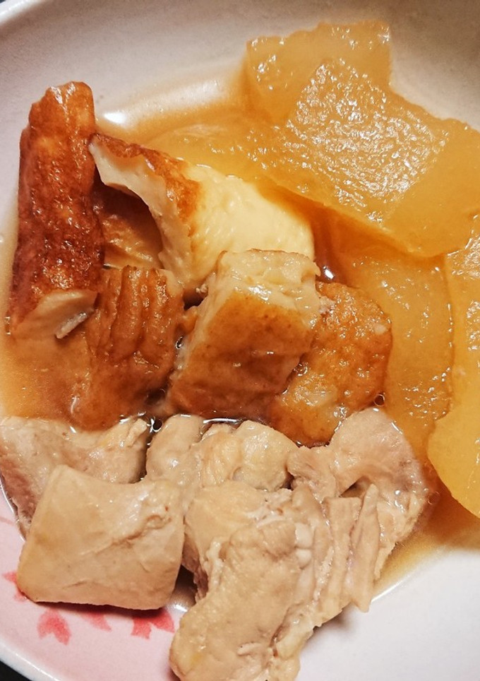 大根よりおいしい！冬瓜のおでん風煮物-レシピのメイン写真
