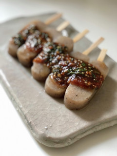 にんにく味噌のこんにゃく田楽-レシピのメイン写真