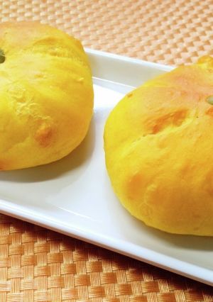 お父ちゃんお勧めかぼちゃクリームぱん-レシピのメイン写真