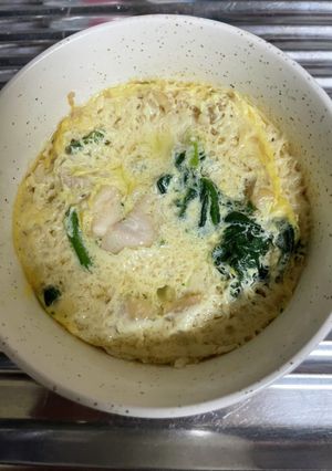 レンジで牛乳茶碗蒸し-レシピのメイン写真