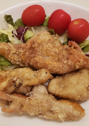 【10分】パリパリ鶏皮(1人前)-レシピのメイン写真