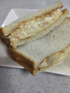 お好み焼き風タマゴサンド-レシピのメイン写真