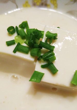 豆乳で湯豆腐-レシピのメイン写真