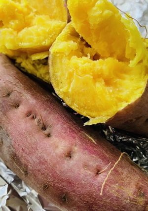 お魚グリルでも・甘〜い焼き芋-レシピのメイン写真