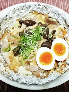 超簡単!豚肉と平茸の味噌マヨホイル蒸焼き-レシピのメイン写真