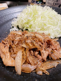 疲労回復!バルサミコ酢の豚バラ炒め-レシピのメイン写真