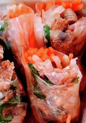 ジンギスカンの生春巻-レシピのメイン写真