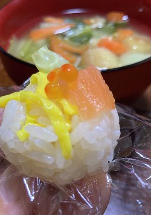 海鮮ひとくちおにぎり-レシピのメイン写真