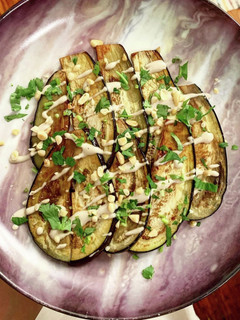 ☆焼き茄子 タヒーニソース☆-レシピのメイン写真