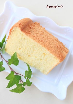 ママの味✿ミルキーなシフォンケーキ-レシピのメイン写真