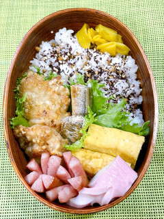 高校3年女子お弁当♪2022.10.18-レシピのメイン写真